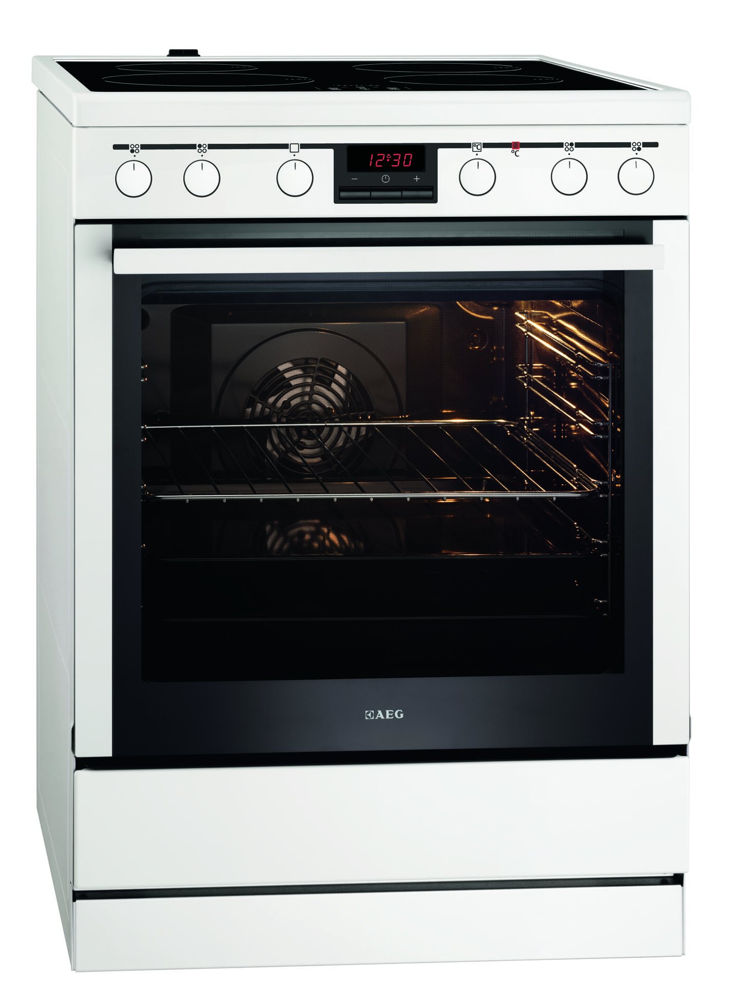 Induction de cuisson AEG 47056iu avec écran et feux de position 10% - 3