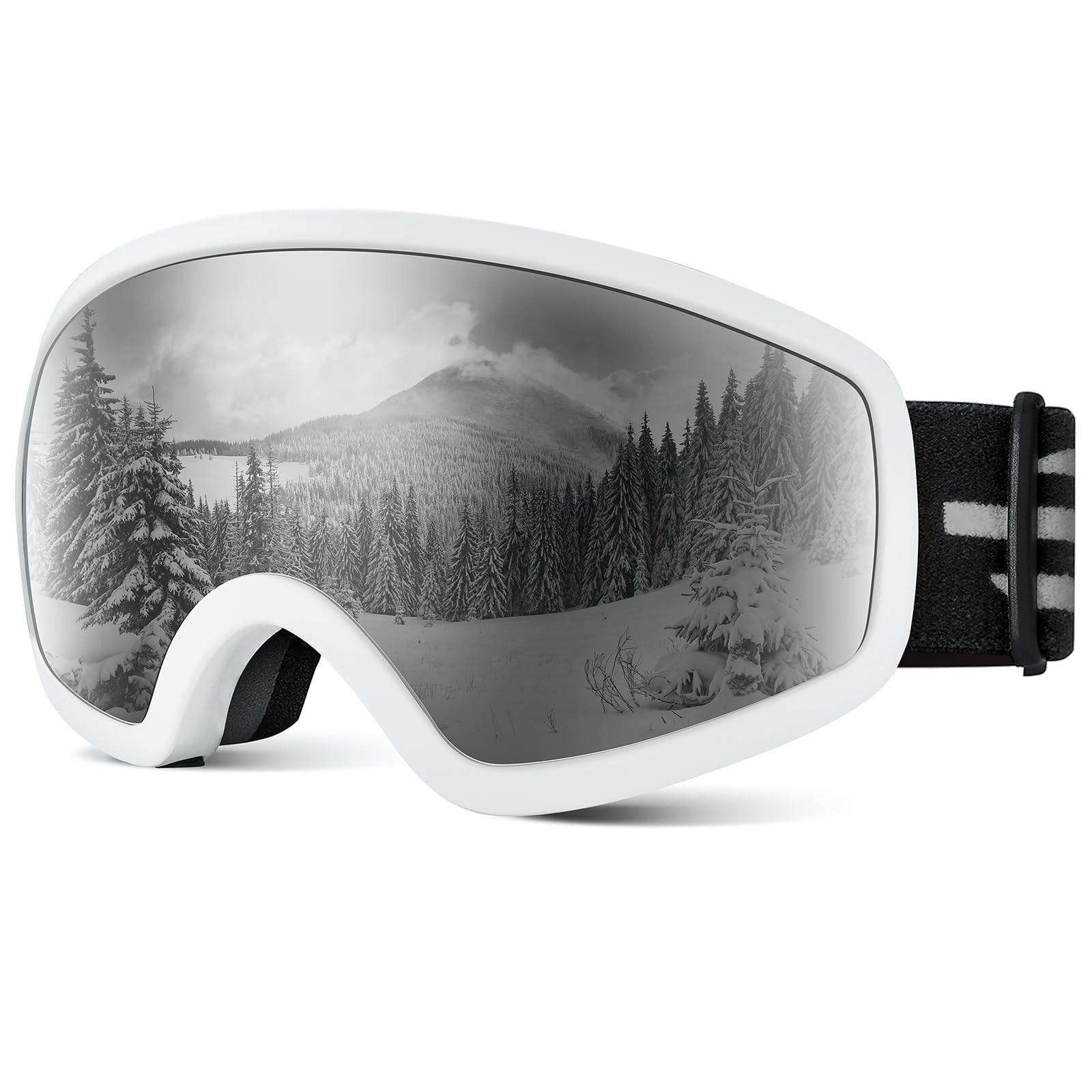 Lunettes de ski pour enfants, adolescents, garçons et filles de 5 à 14 ans