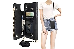 Crossbody Wallet Case for iPhone X Xs: Security in Style
