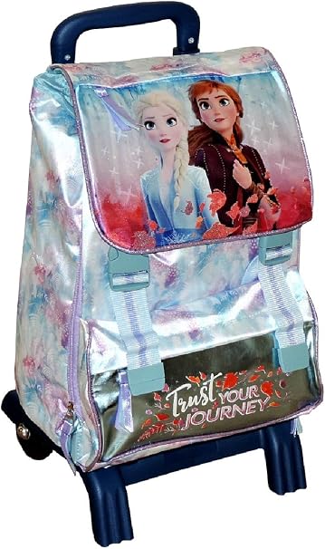 Zaino Trolley Scuola Elementare FROZEN 2 ESTENSIBILE Cartella Bambina con  Ruote e Carrello SGANCIABILE STACCABILE RIMOVIBILE : Amazon.it: Valigeria
