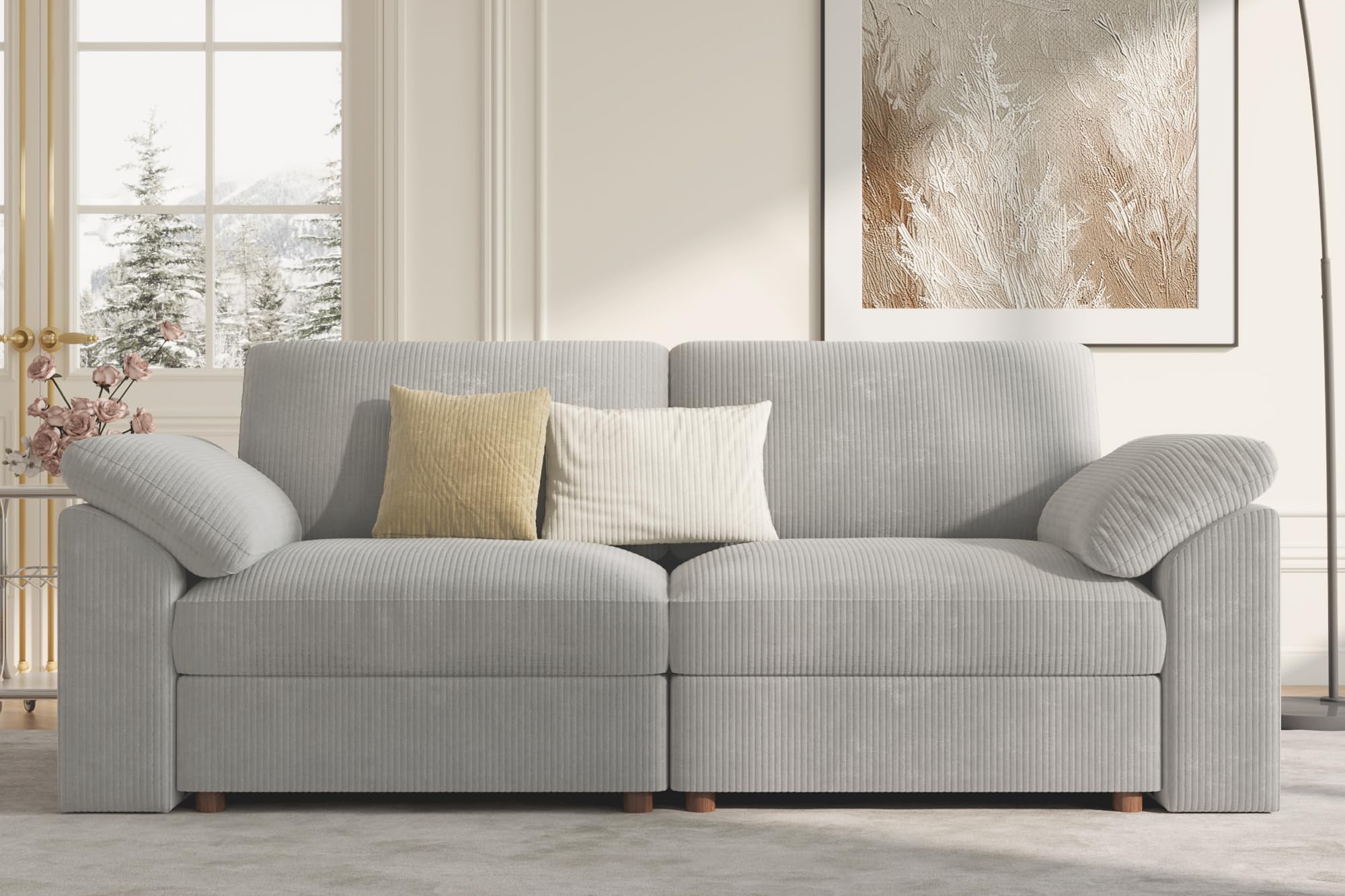 EASE MOOSE 2-Seat Modular Loveseat