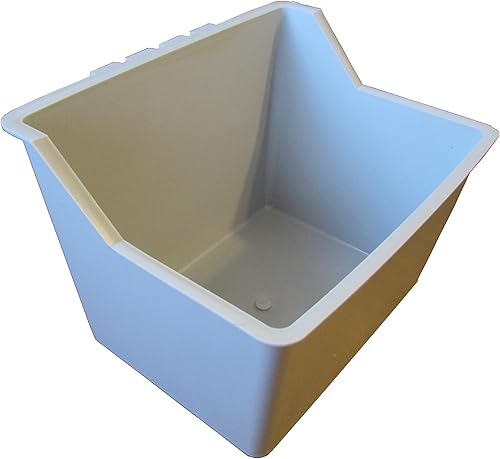 Miniatura 2 de Pinnon Hatch Farms Taza de jaula grande 3QT96 FL OZ colgante de alimentación y jaula de agua (2 piezas)