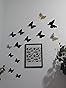 Stickers Papillons Or Métal 3d - Stickers BUT