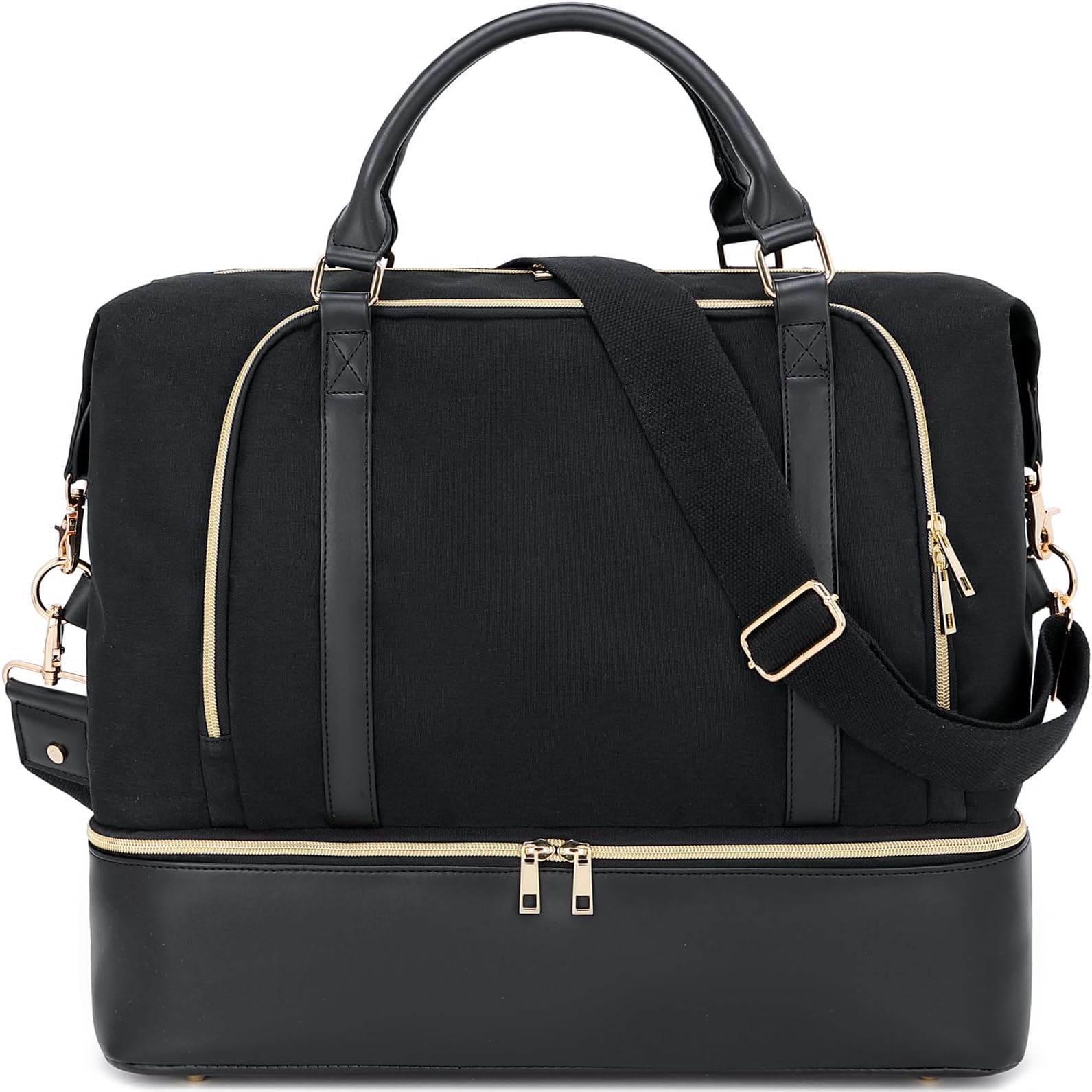 Women Ladies Travel Weekender Bag Overnight Duffel Carry-on Tote Bag fit 15.6 Inch Laptop Computer