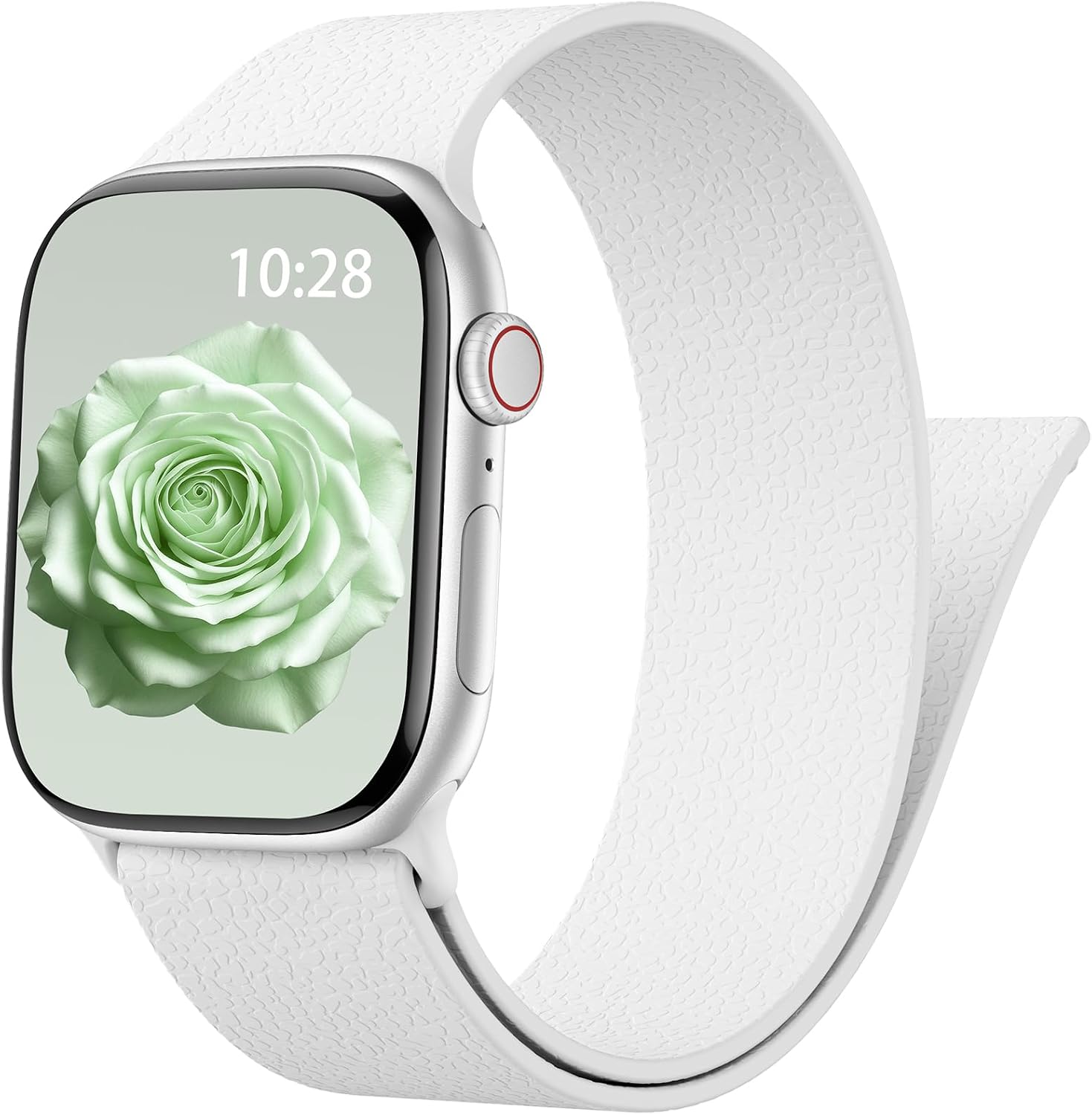 Magnetic Silicone Band for Apple Watch Bands 38mm 40mm 41mm 42mm Women Men