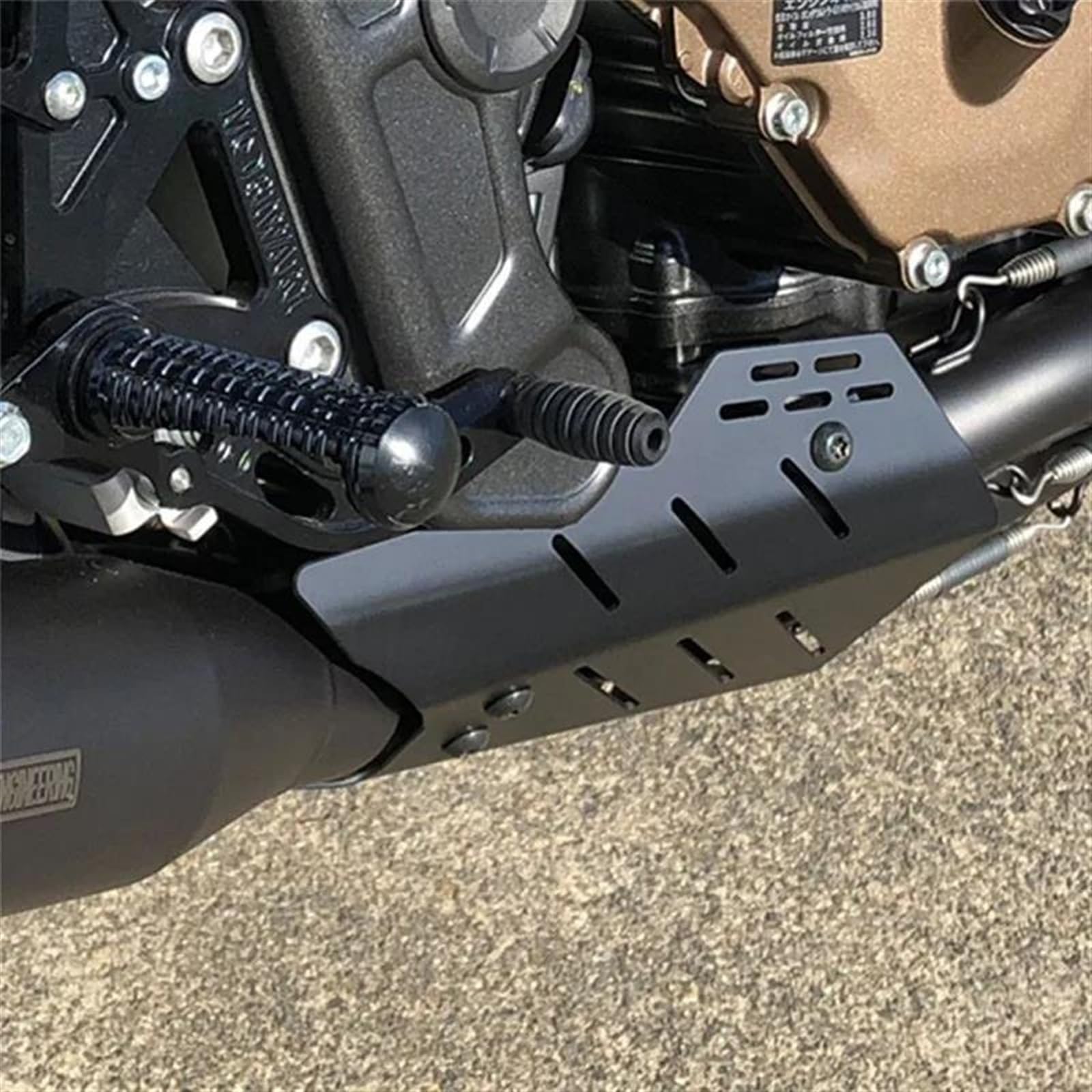 Amazon.co.jp: バイク用 マフラーガード ヒートガード に適合する