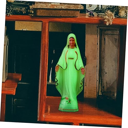 Miniatura 9 de 3 piezas de escultura virgen al aire libre adorno al aire libre estatua de la santa familia Jesús y estatua de santos católicos estatua vintage