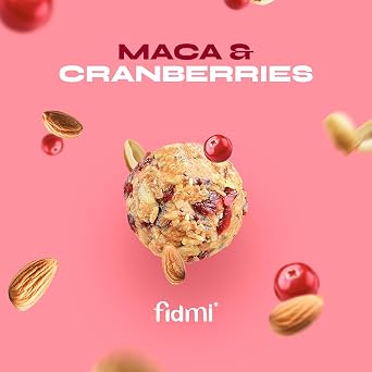 Protein Balls | Snack Energy Balls | All Natural Ingredients | Keto Friendly | Maca & Cranberrys (DoyPack, Maca)