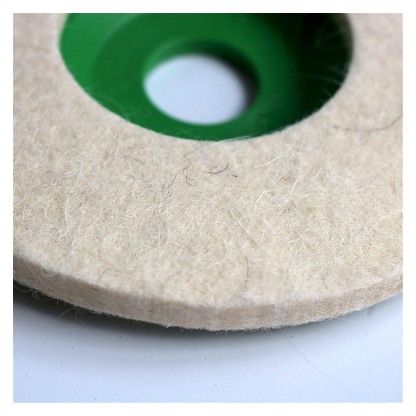 5 pollici 5PCS feltro di lana lucidatura ruota 125 * 22mm smerigliatrice angolare disco lamellare for metallo marmo vetro ceramica fangzi (Color : 10pcs)
