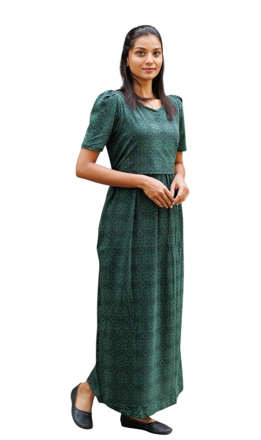 HAZEL’S WILLOW Zipless Maternity Wear – Comfortable Loungewear and Feeding Maxi Dress for Women | Soft Fabric Zipless Nurs...