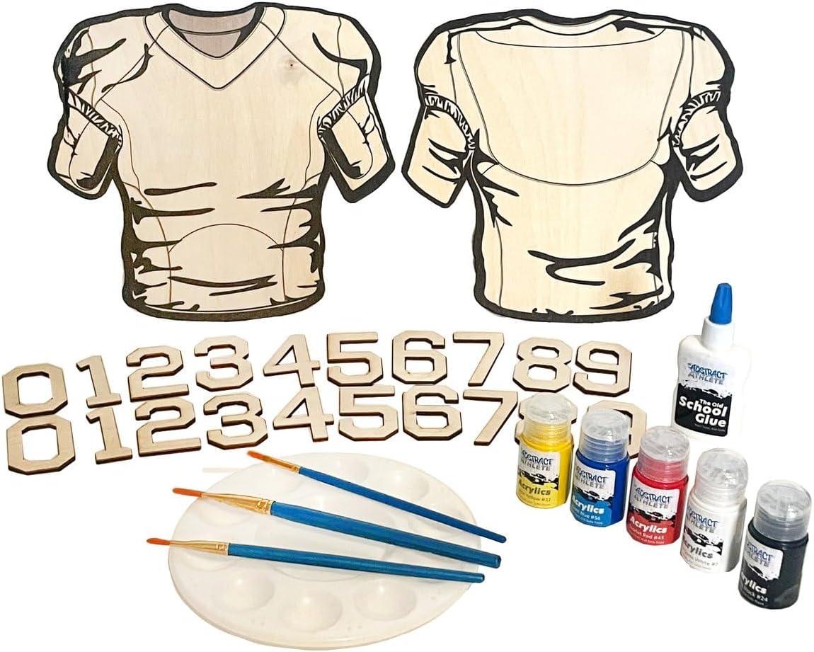 BeginAgain & The Abstract Athlete: My Jersey, My Art - Football - Ages 8+