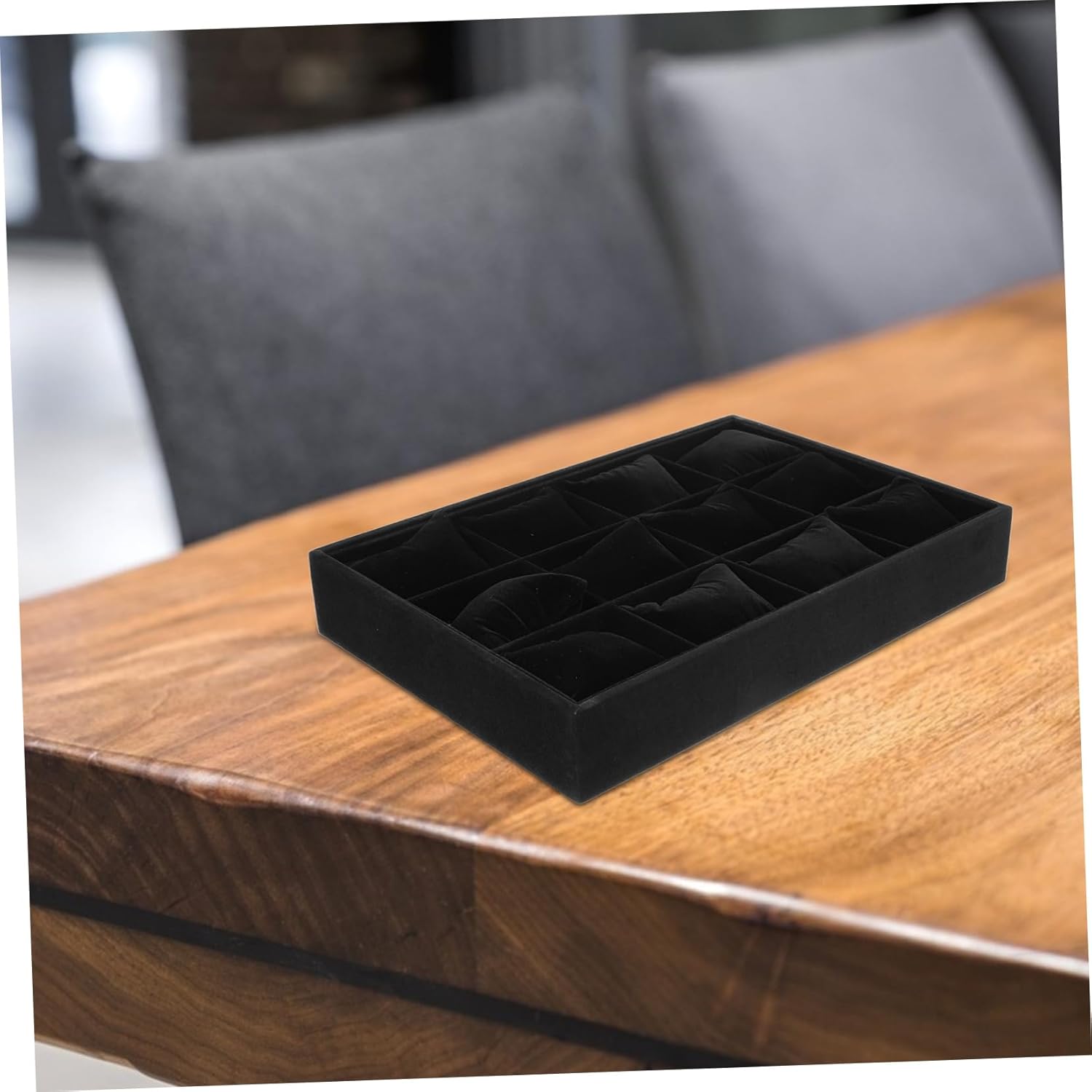 Velvet Watch Tray Pillow Bracelet Display Holder Jewelry Organizer Storage Case Elegant for Showcase