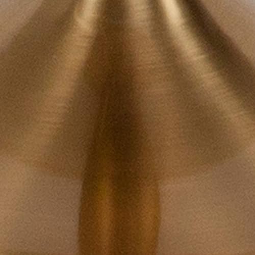 Miniatura 10 de Flash Furniture Taburete de bar retro de altura ajustable de la serie Madrid en acabado dorado