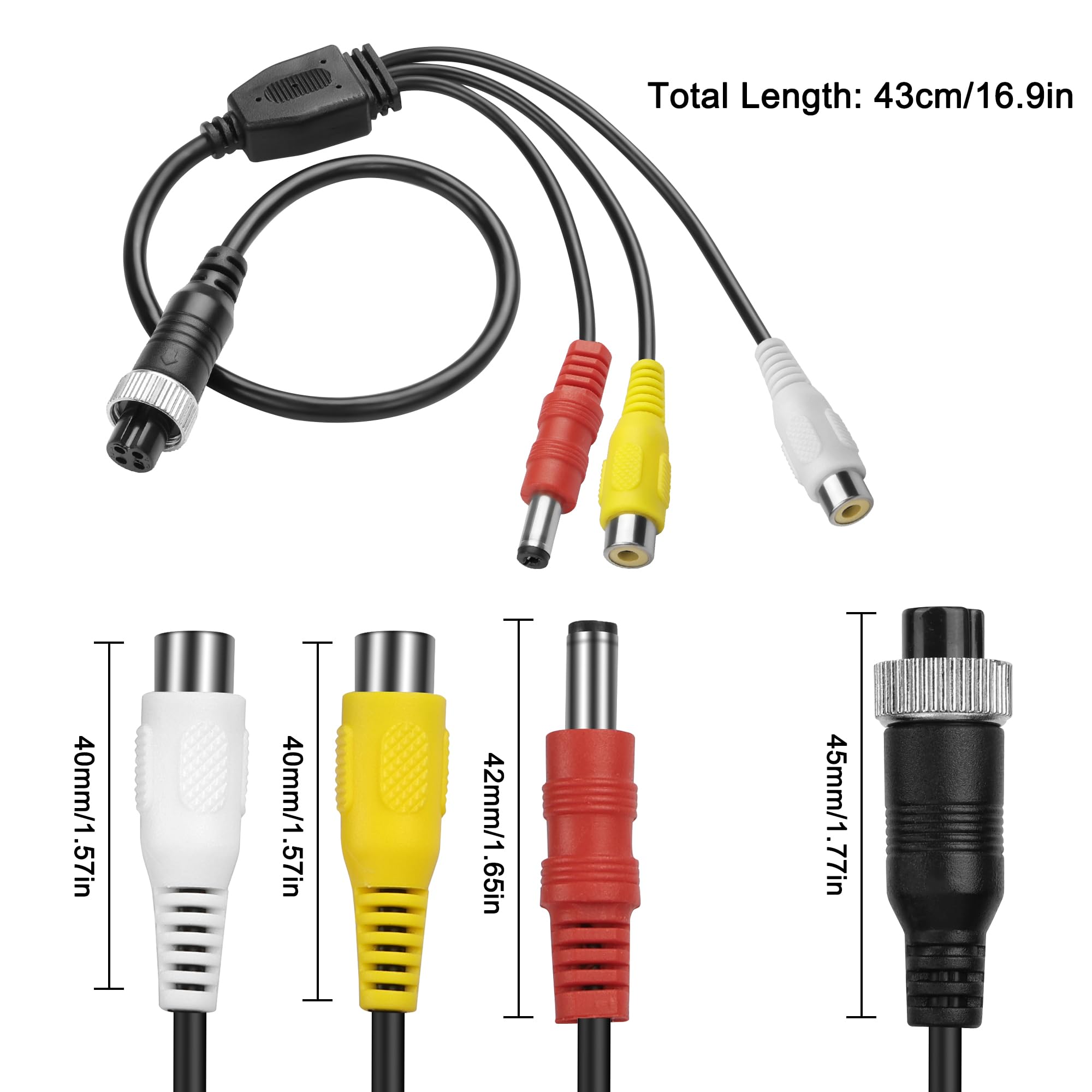 Cavo Video Composito RGB Da 1.5 Metri S-video Da 4... – Grandado - Foto 2