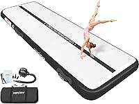 Vista 11 de VOFiTNY Colchoneta de gimnasia multiusos de 6.6/10/13/16/20 pies, resistente e inflable, para el hogar y el gimnasio