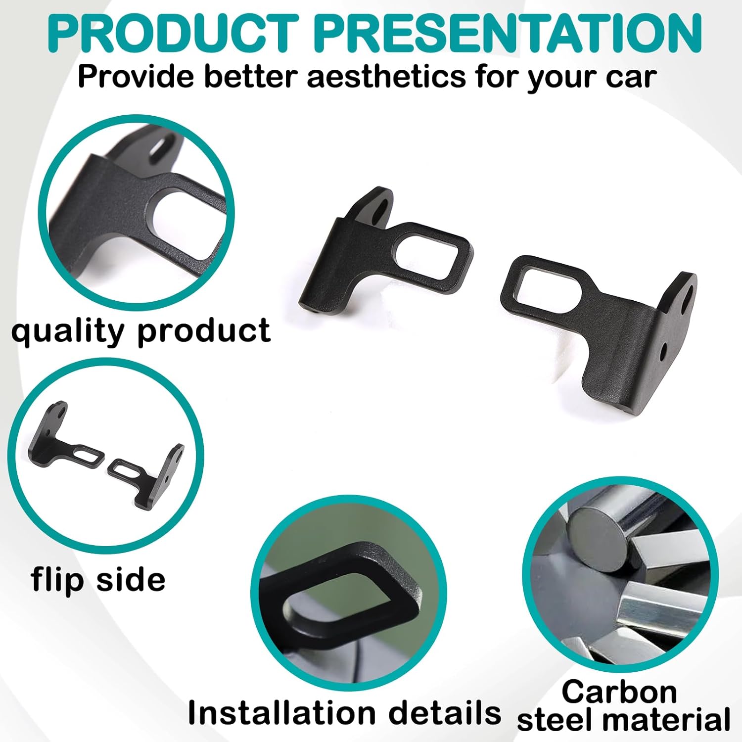 Rear Seat Recline Kit Risers Backrest Adjustment Bracket Compatible with Ineos Grenadier 2020 -2026 Aluminum Alloy Car Rear Seat Backrest Angle Adjustment Bracket Interior Replacement Accessor