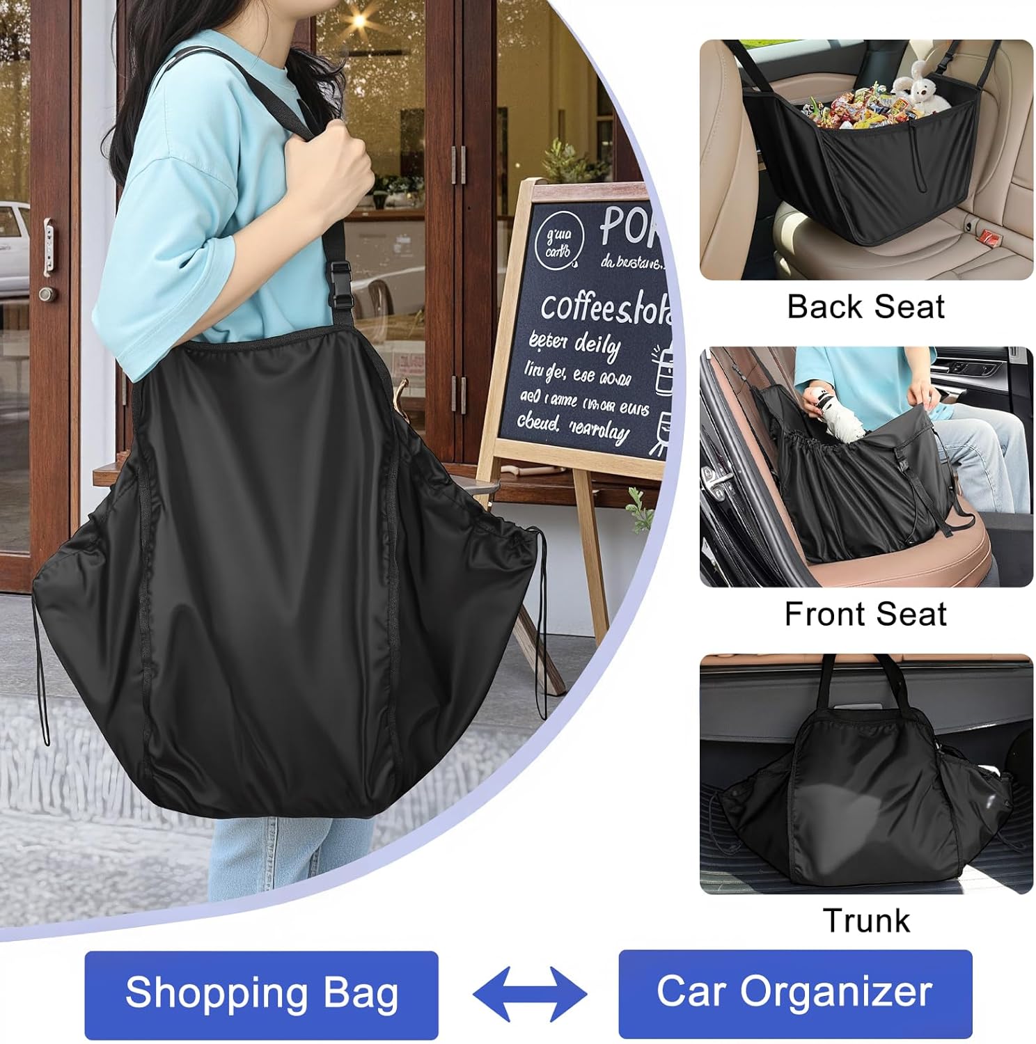 Best Infanzia Car Seat Organizer, Collapsible Hammock Passenger S... 2026