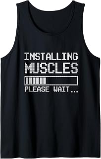 Build muscles - Load - Please wait... Fitness. Cool & Funny Tank Top
