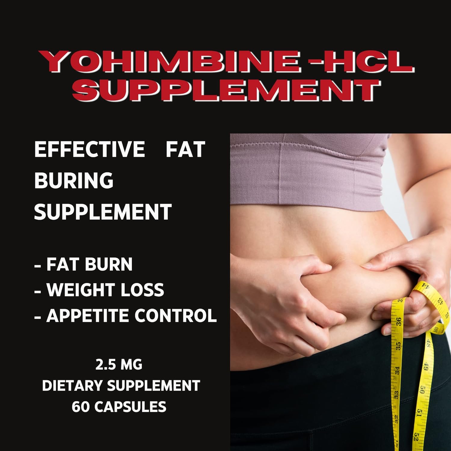 Buy Now Healthy Nutrition Yohimbine -Hcl 2.5Mg Yohimbine Veg (60 Cap...