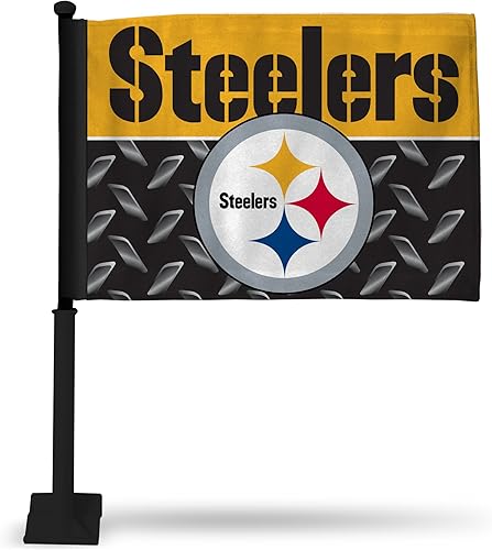 Miniatura 288 de Rico Industries NFL - Bandera de doble cara para automóvil, accesorio para auto B07NHSRDX2