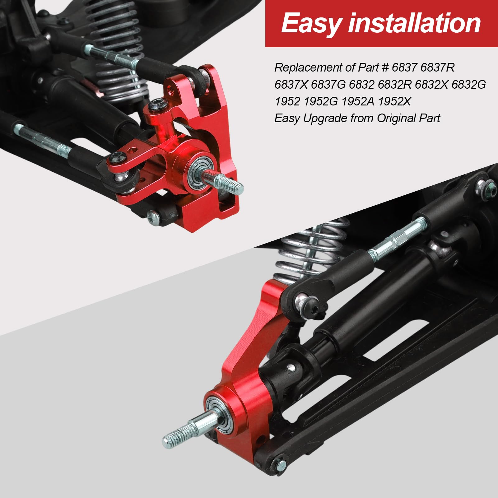 Amazon.com: Hobbypark for 1/10 Traxxas Slash 4x4 Upgrade