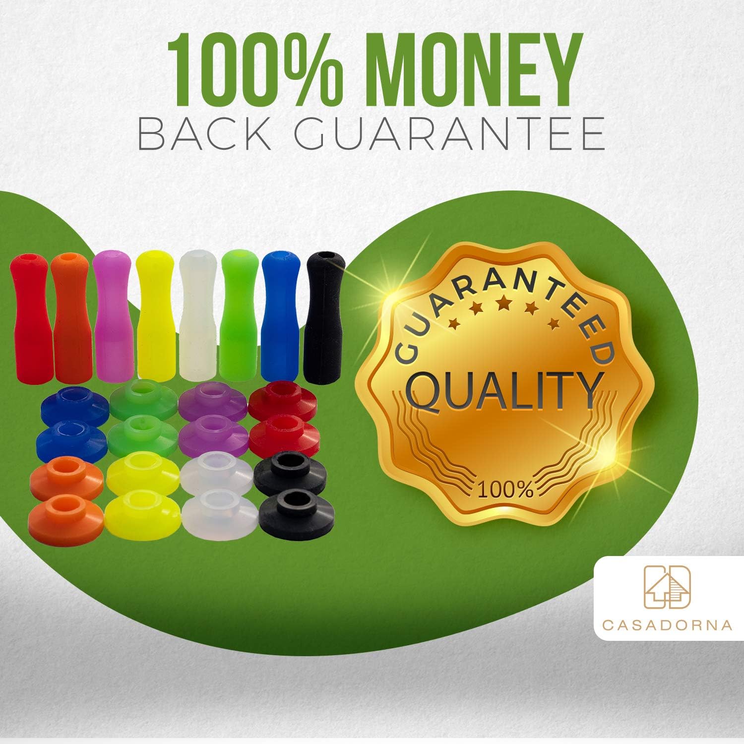 Exсluѕіvе Dіѕсоunt 80% оƒƒеr Silicone Tips for Stainless Steel Straws | Set of 8 x 6mm Multi-colored Anti-burn Safety Straw Tips and Anti Rattle Grommets | Food Grade, 8 colors, Fits Steel Straws for 20/30oz Yeti Frее Shірріng 🛒 Silicone Tips for Stainless Steel Straws | Set of 8 x 6mm Multi-colored Anti-burn Safety Straw Tips and Anti Rattle Grommets | Food Grade, 8 colors, Fits Steel Straws for 20/30oz Yeti