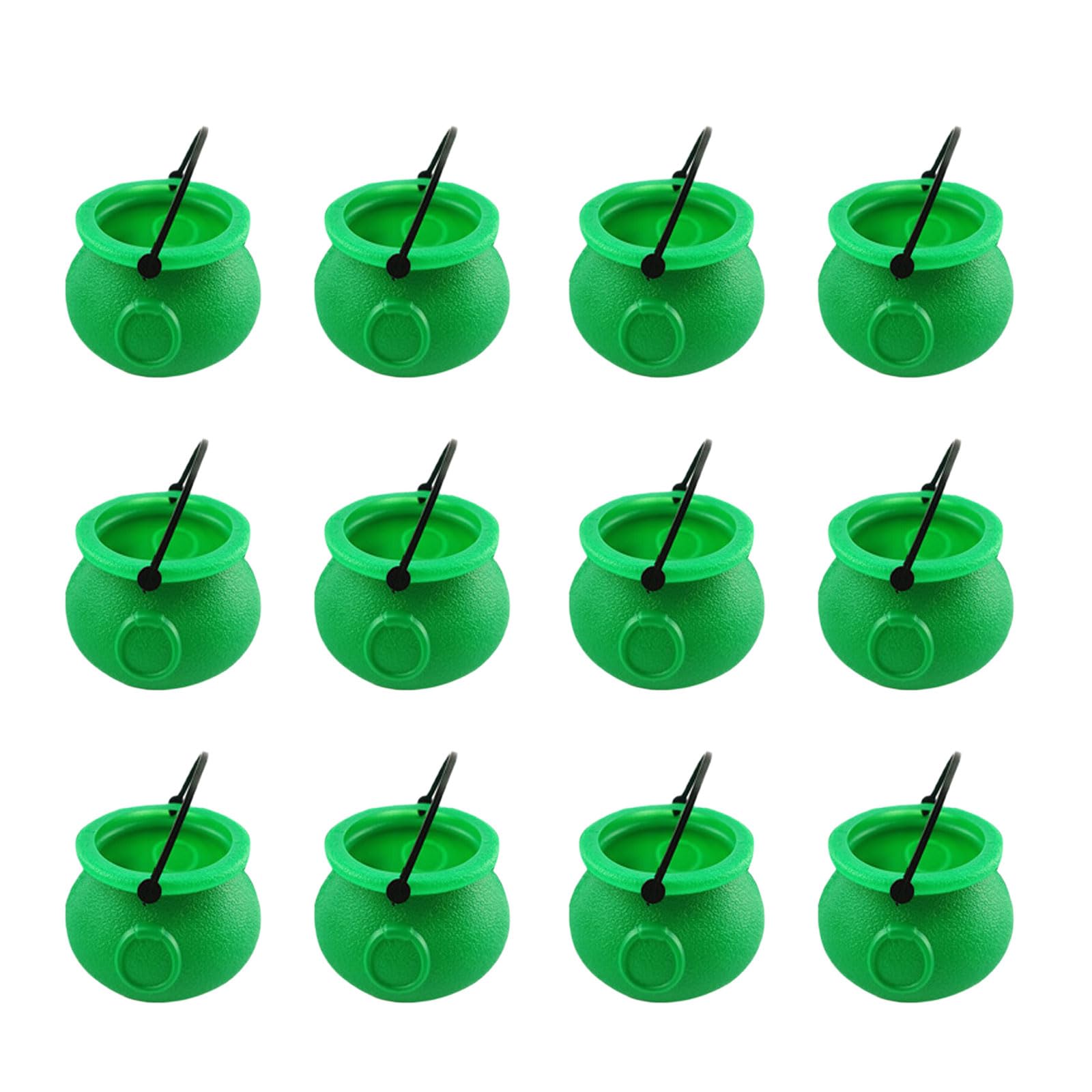 NVOQILIN 12Pcs Halloween Candy Bucket Small Candy Storage Container Party Treat Holder Halloween Party Decorations
