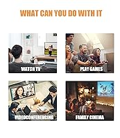 Vista 7 de BERLAT 1080P - Cable HDMI a RCA 49ft 49ft HDMI macho a 3 RCA audio de vídeo adaptador de cable AV para TV HDTV DVD