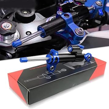 Universal For Dualtron Thunder DT3 Zero 10X Electric Scooters Stabilizer Dampers Adjustable Motorcycle Aluminum Steering Damper