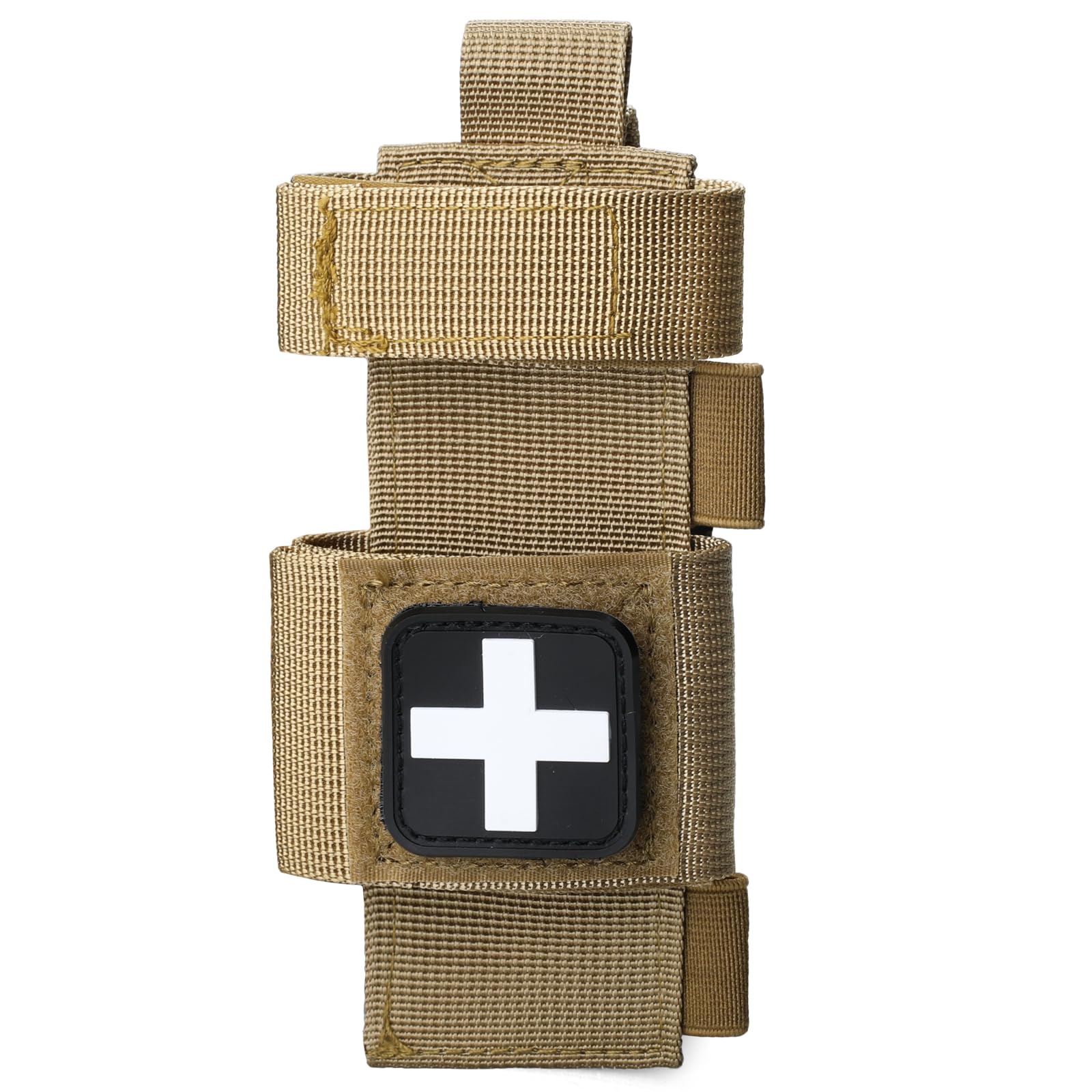 WYNEX Tactical Tourniquet Pouch Holder, Molle Shear Pouch Tourniquet & Trauma Medical Shear Pouch Molle PALS Belt Loop EMT Tools Pouch EDC Tactical Gear Holder