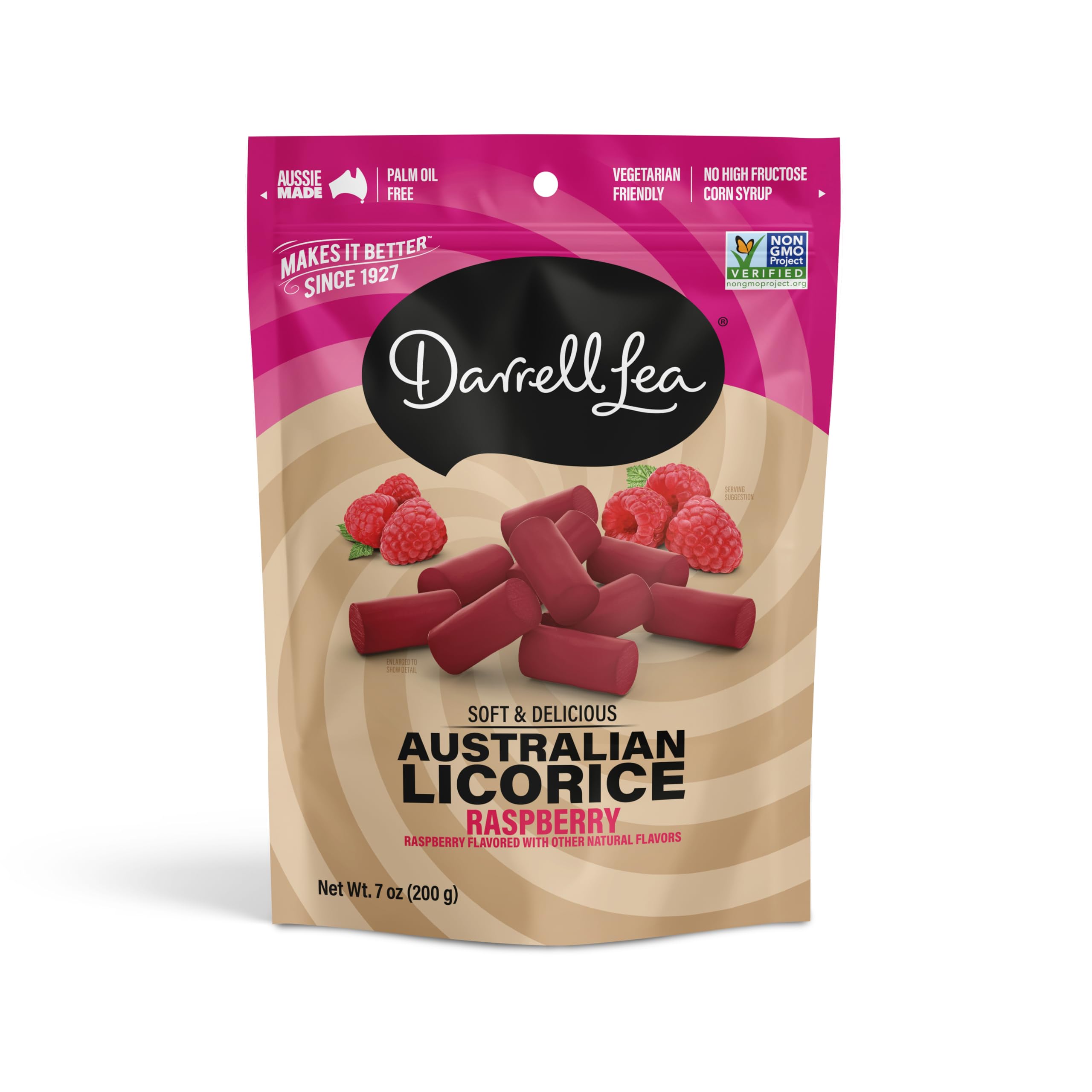 Amazon.com : Darrell Lea Soft Australian Licorice, Non-GMO, No