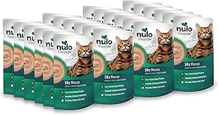 Nulo Freestyle Wet Cat Food (Pack of 24) Mousse, Smooth as Silk Texture with High Animal-Based Protein for Complete and Balanced Nutrition Your Kitten to Senior Cat will Crave