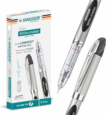 HAUSER Writo-meter Longest Writing Pen 10,000+ Nepal | Ubuy
