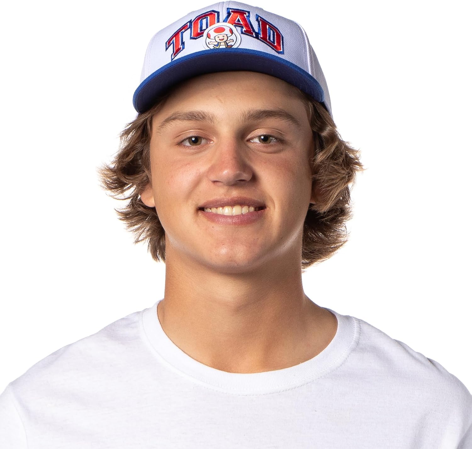 Super Mario Hat | Nintendo Mario Bros Snapback Hat | Video Game Hat Toad Embroidered Adjustable Hat for Men, Women - Image 2