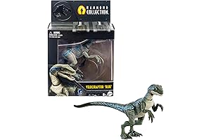 "Jurassic World" Hammond Collection Velociraptor "Blue" Dinosaur Figure: Embodying Iconic Agility