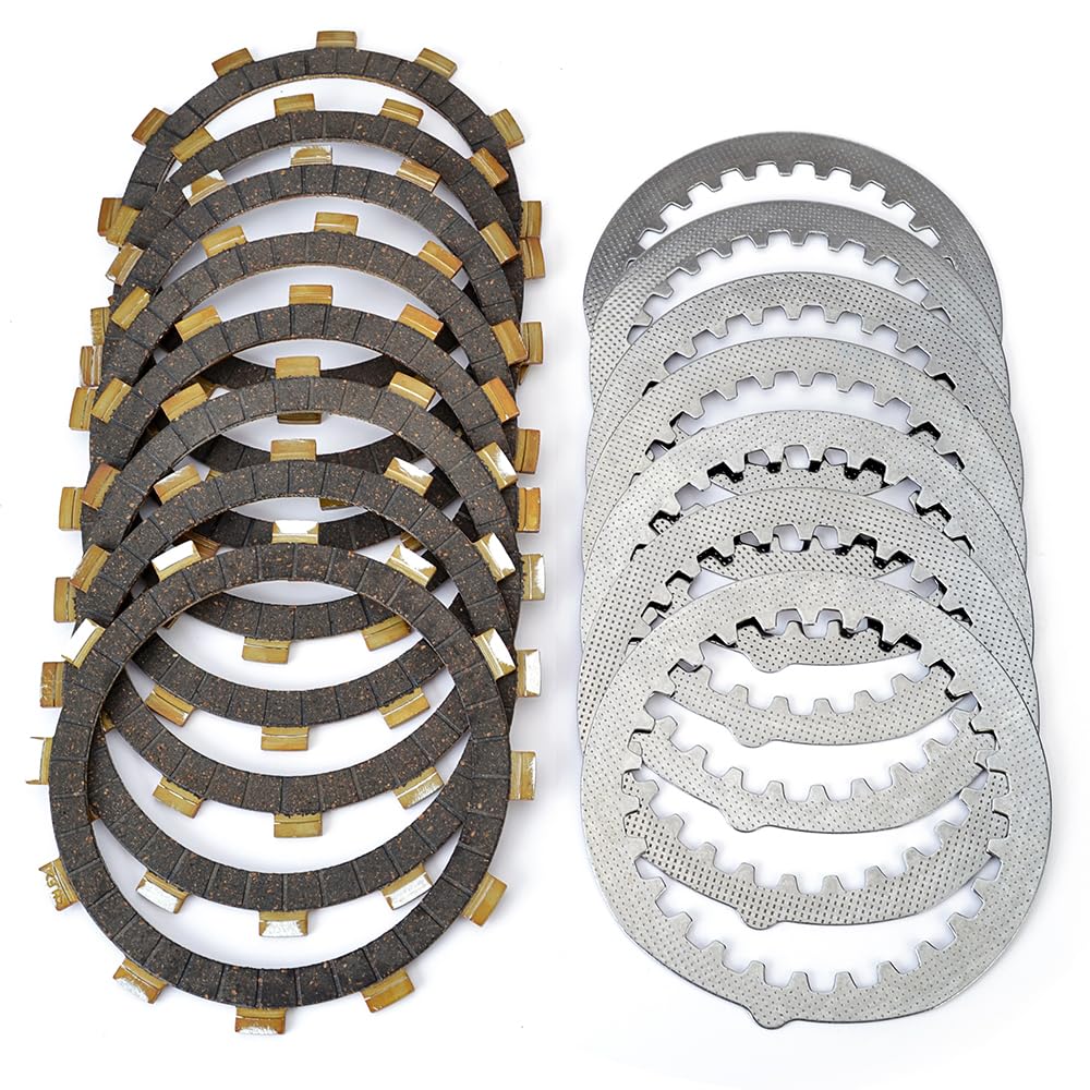 TERAM LOISIRS Kit Disques garnis + lisses Embrayage Compatible pour Yamaha XJ 600 (54KW) (37KW) à partir de 1986 NEUF FRANCE