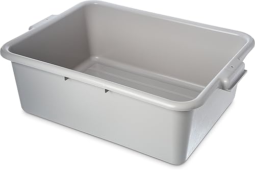 Miniatura 5 de Carlisle FoodService Products 4401003 Comfort Curve BusUtility Box, 20 pulgadas de largo x 15 pulgadas de ancho x 5 pulgadas de alto, negro (paquete