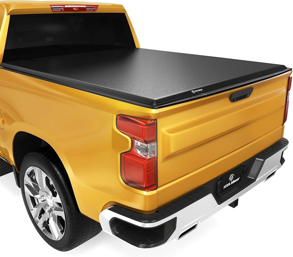 Amazon.com: YITAMOTOR Soft Tri-fold Truck Bed Tonneau Cover Amazon.com: YITAMOTOR Soft Tri-fold Truck Bed Tonneau Cover