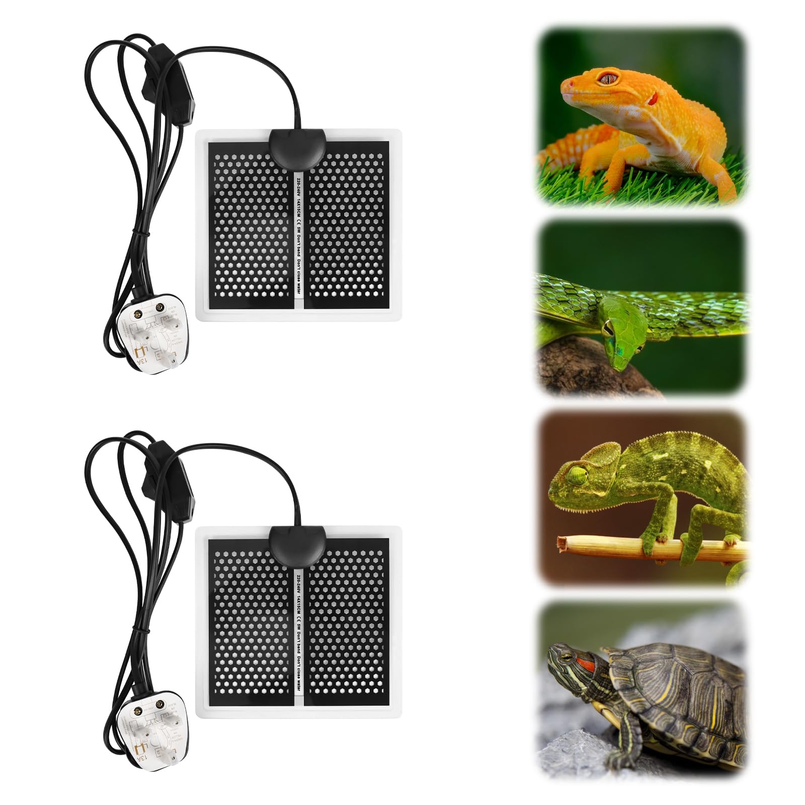 Trendecor 2 Pcs Heating Mat Reptile