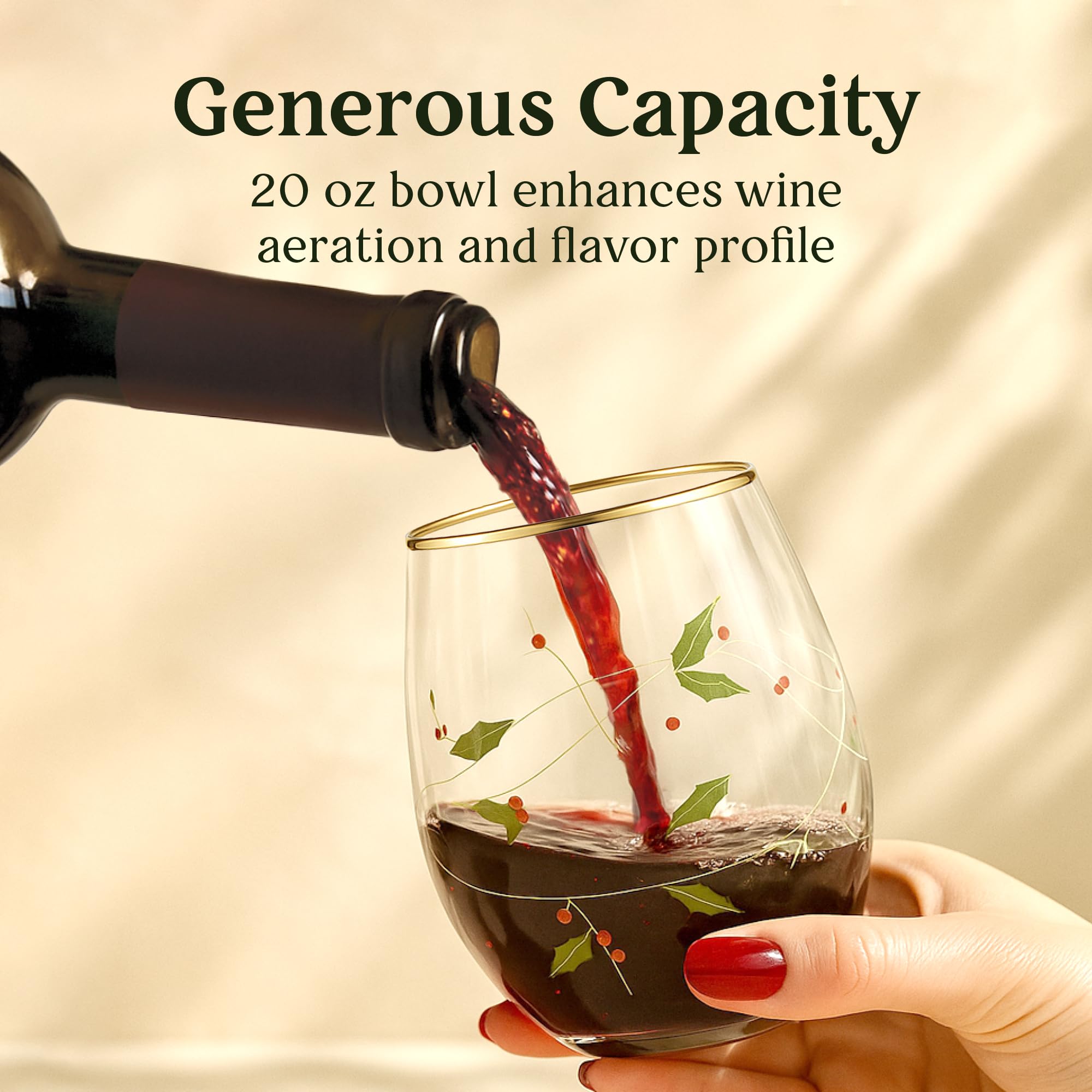 aluminum custom wine glasses bulk Personalized 15oz Stemless Wine Glasses in Bulk  Custom Engraved