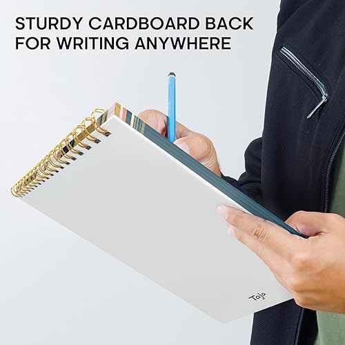 Miniatura 53 de Taja Bloc de notas de lista de tareas pendientes para el trabajo con 52 hojas, 9.8 x 6.5 pulgadas, planificador diario sin fecha, perfecto