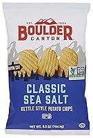 Vista 34 de Boulder Canyon Papas fritas - Hickory BBQ (1.5 oz/Caja de 55)