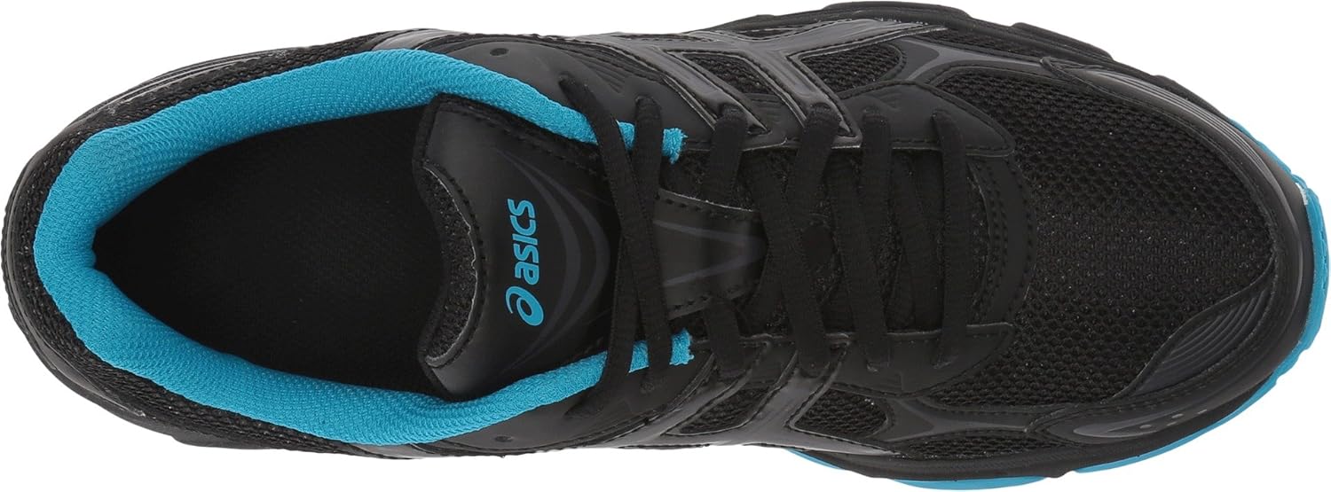 Asics Women's Gel Vanisher Black/Phantom/Island Blue Running Shoe 9.5 B(M) US