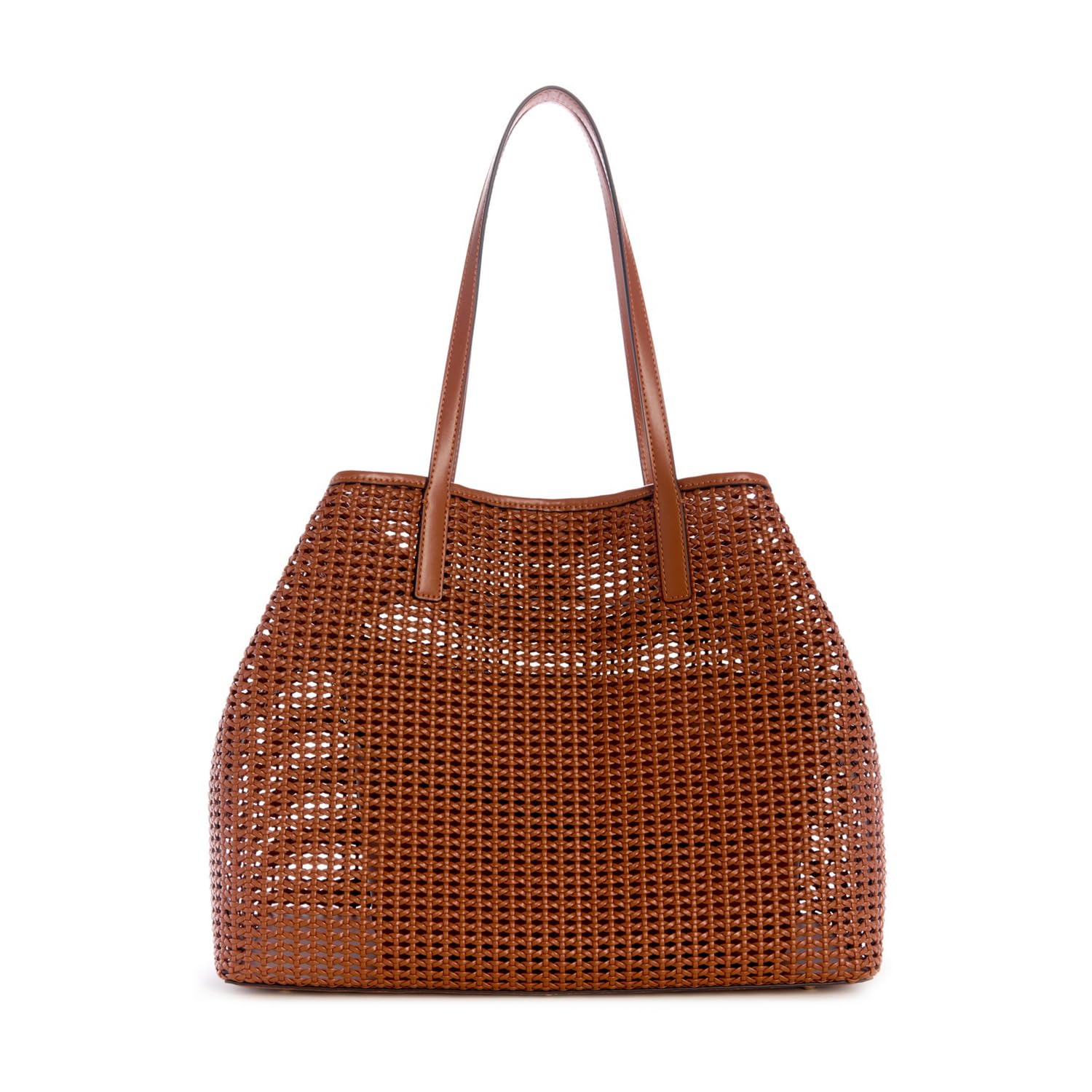 GUESS bolso shopper Brigitta 2 in 1 Tote Cognac marrón