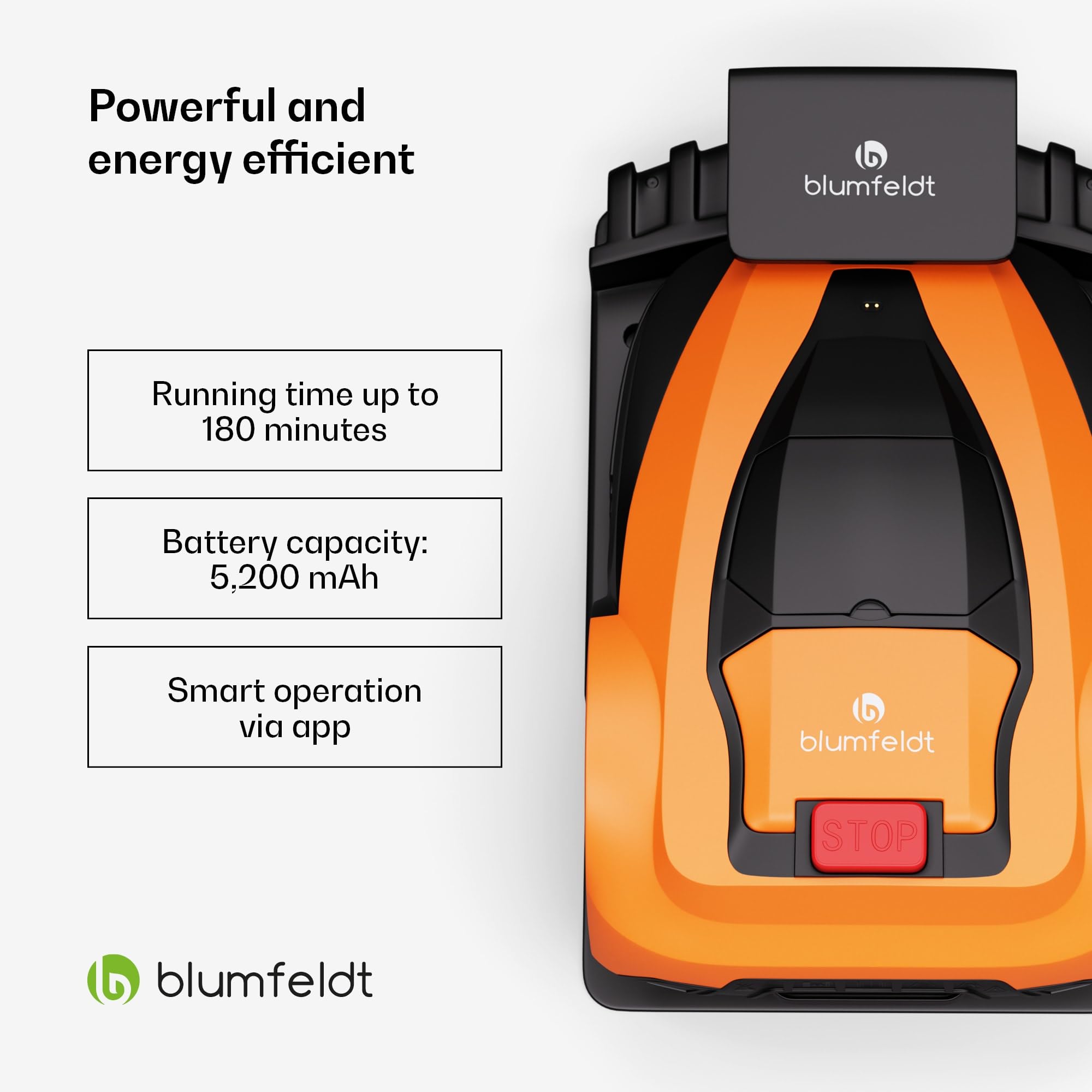 blumfeldt Garden Hero - Tondeuse Robot Gazon électrique — vue 2