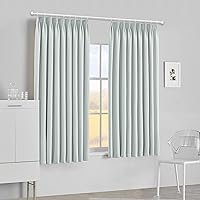 Vista 122 de MAIHER Cortina plisada para oscurecer la habitación, de 108 pulgadas, triple tejido, con aislamiento térmico, ahorro de energía, cortina plisada