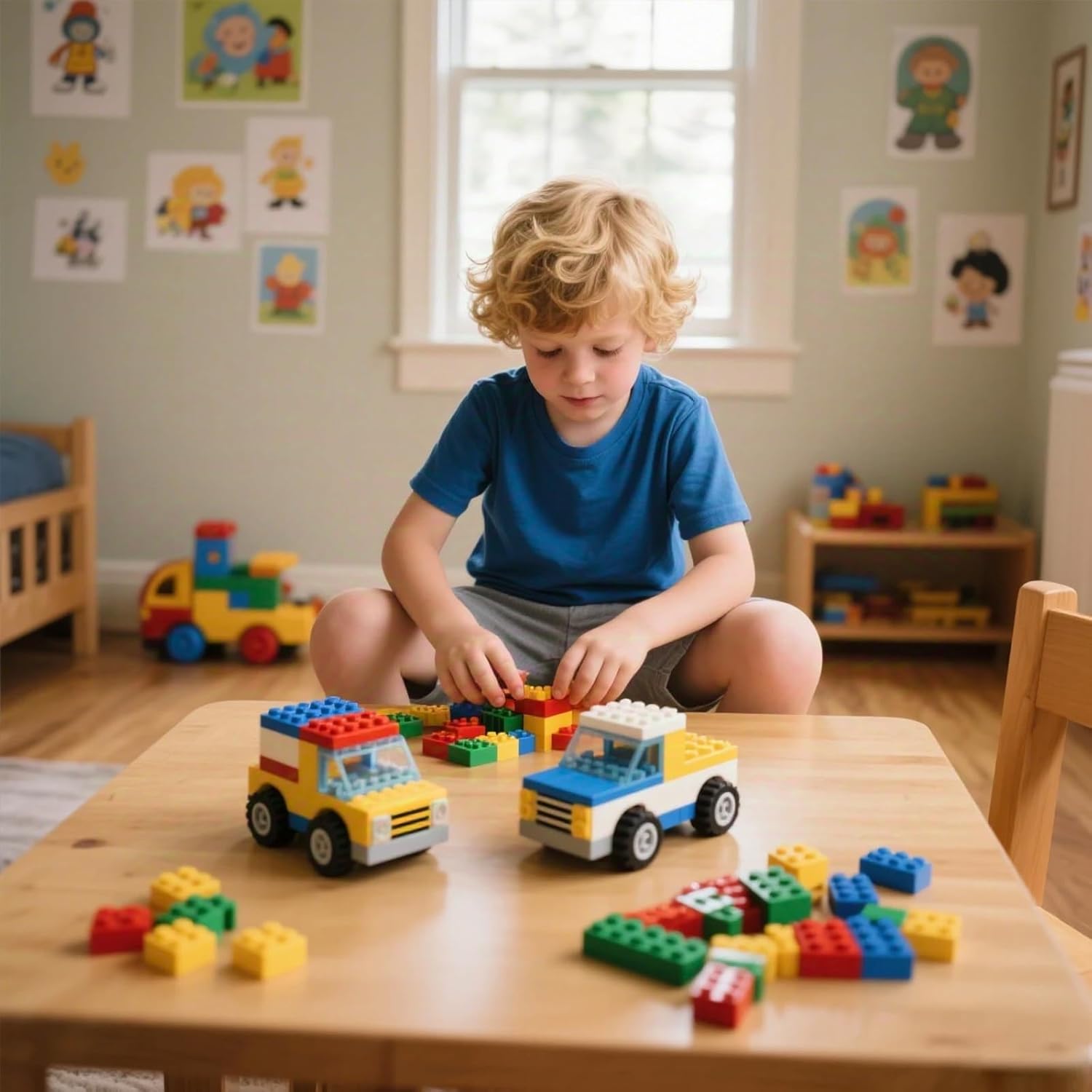 HUIZDQ 450pcs Wheels and Axles Set, Including Wheels, Windshield, Traffic Light, Vehicle & Truck Parts, Classic Pieces & Accessories, Compatible with Classic Brick Toys