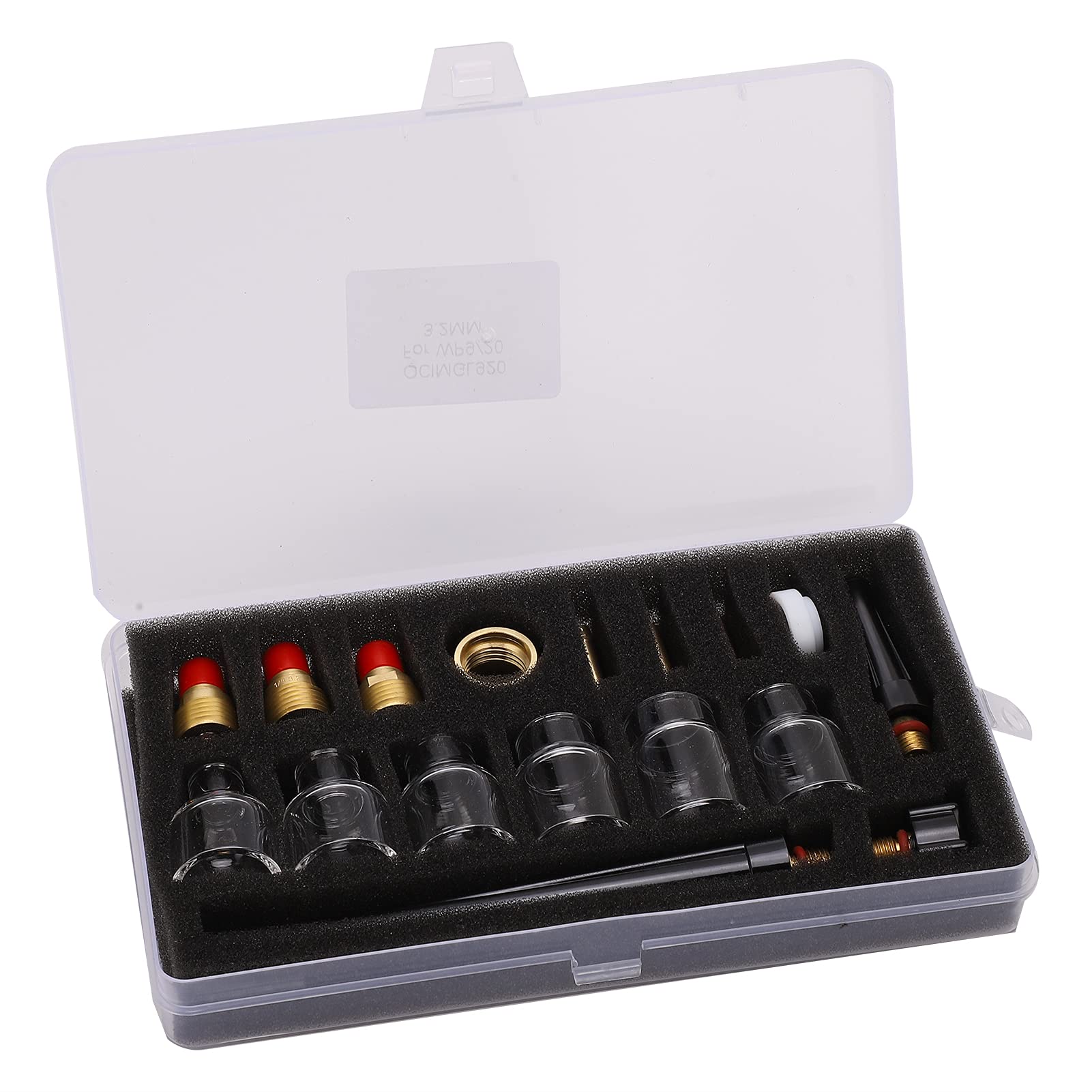 Kit d'accessoires de soudage contre les défauts visuels buse en verre WP9 2mm