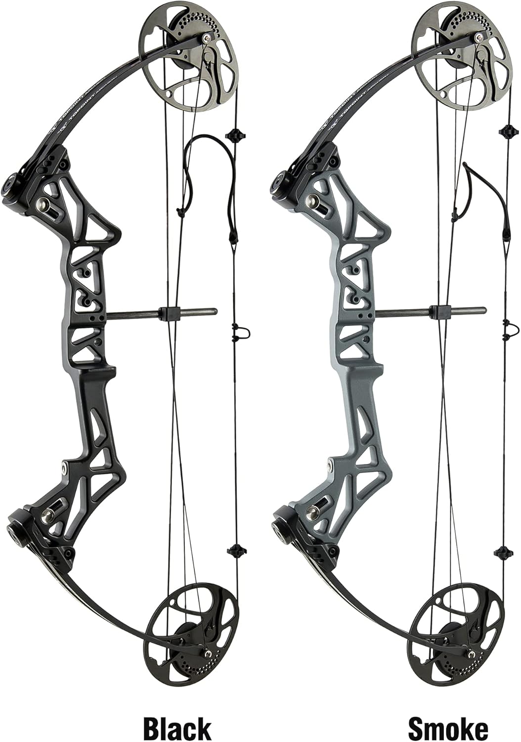 DJH Archery Compound Bow Package for Adults and Teens, 19”-30” Draw Length,19-70Lbs Draw Weight,320fps IBO,Gordon Composites Limbs,Limbs Made in USA (Black) : Sports & Outdoors