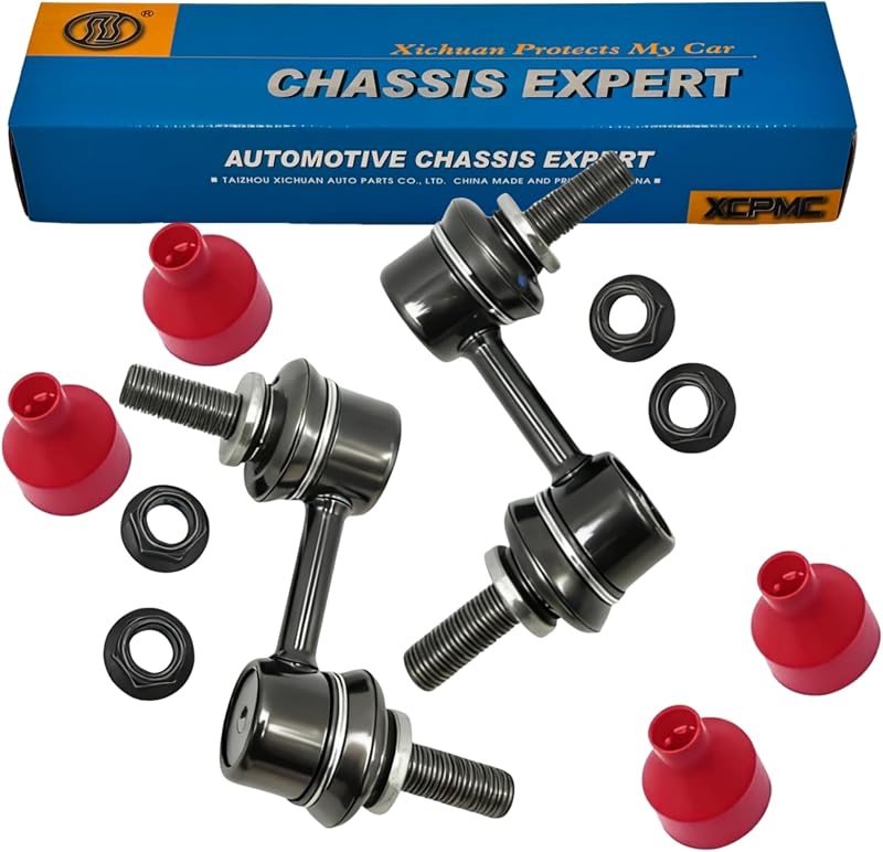 Kit de bieletas dianteiras da barra estabilizadora XCPMC K750084 para Subaru – 2 unidades